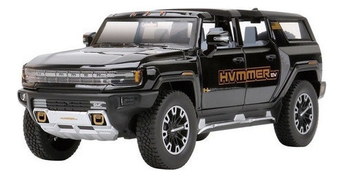 Carro De Coche Miniatura Black Mamba 1:24 Hummer Ev M [u]