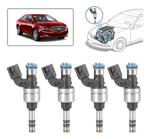Pyz 4pz Inyector De Gasolina Para Buick Lacrosse Buick Regal