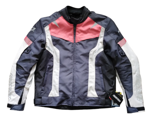 Campera Moto Impermeable 4 Four Stroke Warrior Frio Outlet