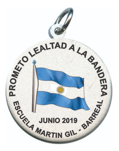 Souvenir Promesa A La Bandera Pack 12 U