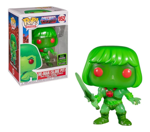 He-man Slime Pit Funko Exclusivo Eccc 2020 (detalle En Caja