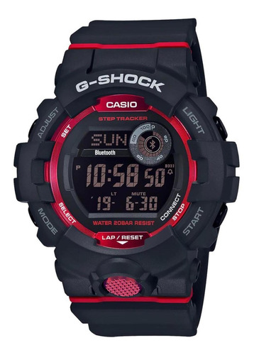 Reloj Casio Gbd-800-1cr G-shock Steptracker-negro