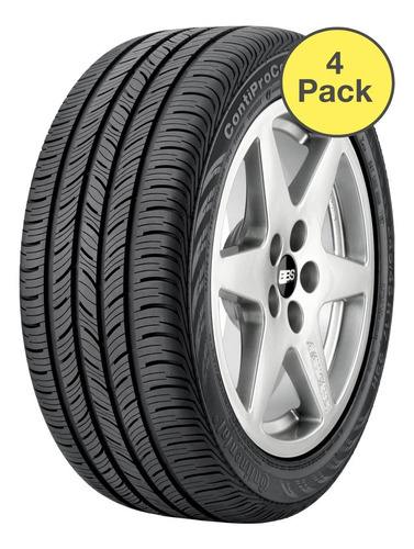 Paq 4 Llantas Continental Contiprocontact 205/55r17 91h Sl