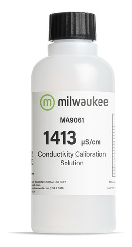 Solucion Calibracion 1413ms Milwaukee Ma9061 Ec