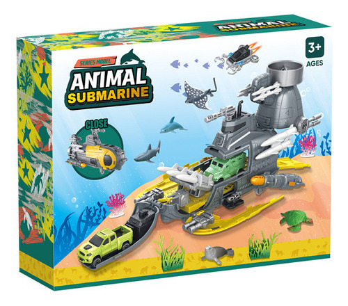 Juego De Cajas De Regalo Para Niños Marine World Scene Boy