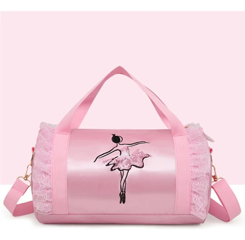 Bolso De Hombro Rosa Para Niñas, Deportes De Ballet Y Danza