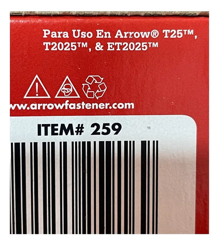 Grampas Grapas P/cables Origen Usa 11 14 Mm 1000u T25 Arrow