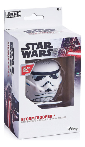 Bitty Boomers Star Wars: Stormtrooper - Mini Altavoz Bluetoo