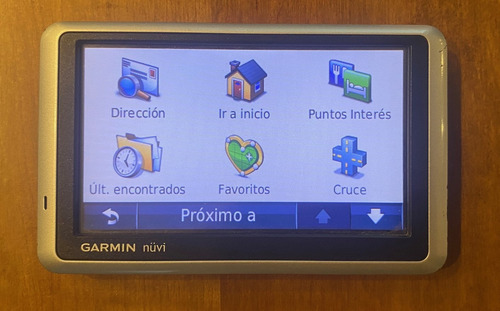 Gps Garmin Nüvi 1300 Para Vehículos - Navegación Precisa Negro Argentina (Usado)