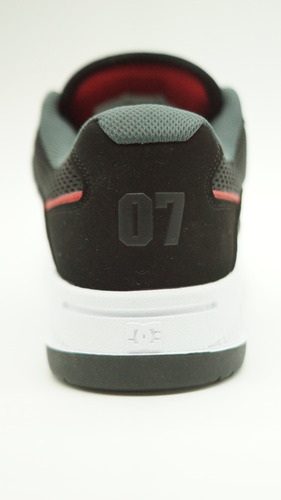 Tenis Dc Construct Black Red