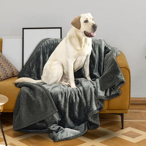 2024 Manta Impermeable Perros, Manta De Franela