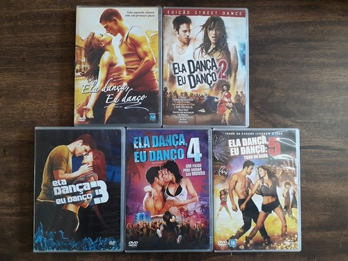 Colecao Ela Danca Eu Danco 1 2 3 4 5 Dvd Original Lacrado