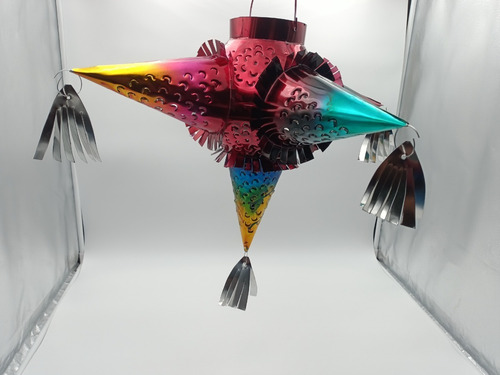 Juego De 3 Piñatas De Hojalata 30-40-50 Cm