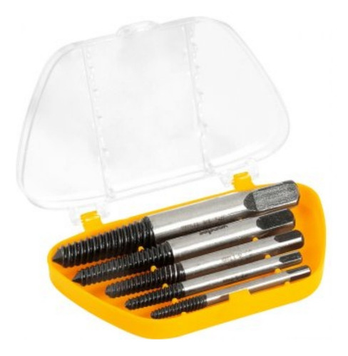 Juego De Extractor Saca Tornillos Vonder Set X 5 Acero Cromo
