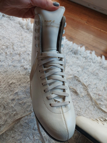 Imagen 5 de 10 de Patines Hielo Graf Arosa Italia Plantilla 26 Cm Talle 37 38