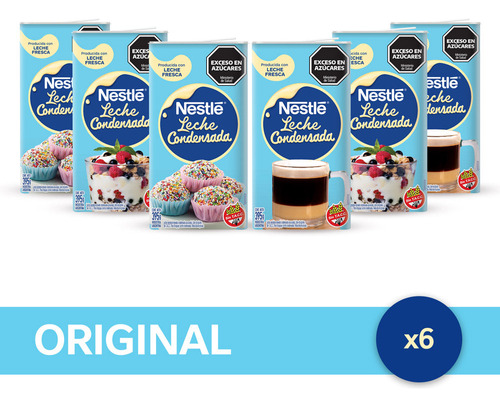 Leche Condensada Nestlé® X 395gr X 6 Unidades