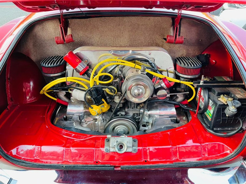 Imagem 12 de 15 de Volkswagen Karman Ghia Vermelho 1970