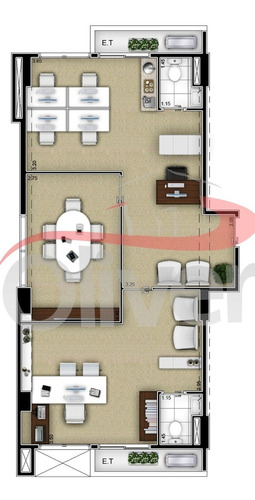 Imagem 2 de 14 de Novo Centro Curitiba, Sala Comercial, Centro, Curitiba, Parana - Sa00056 - 33174705