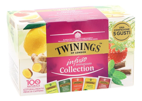 Te Twinings Colección Infuso Naturales Surtidos 5 Tipos