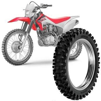 Cubierta 110 100 18 Rw 33 Rinaldi Yamaha Xtz , Honda Tornado
