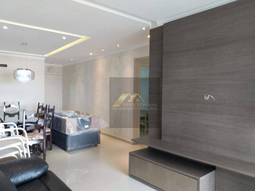 Imagem 11 de 30 de Excelente Apartamento De 4 Dormitórios, 3 Suites, Mobiliado, Pronto Pra Morar, Vista Mar, Guilhermina Em Praia Grande /sp. - Ap1885