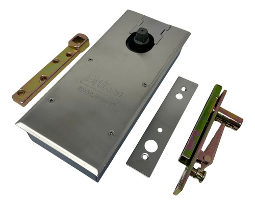  Bruken  BRK384KIT Bisagra Hidraulica Para Puerta De Aluminio herreria o madera 80 Kg