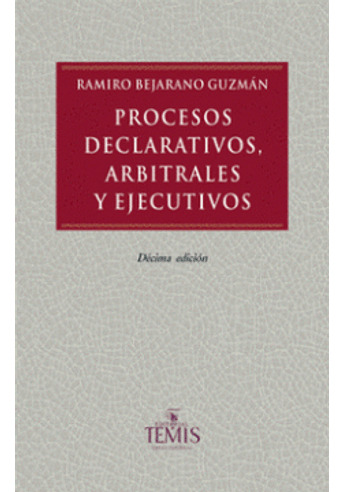 Libro Procesos Declarativos Arbitrales Y Ejecutivos
