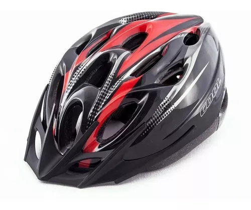 Casco De Bicicleta Para Adulto Bikeboy Helmet Con Visor Negro / Rojo con  Ofertas en Carrefour