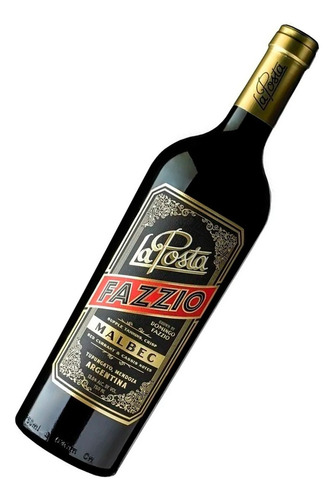 Vino Tinto La Posta Fazzio Malbec Mendoza Botella X750ml