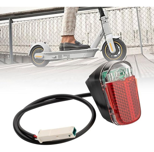 Luz Trasera Monopatin Ninebot G30d Rojo