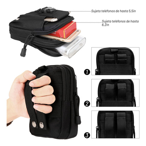 Bolsa Táctica 2pcs Multi-funcional Para Camping Y Senderismo