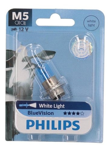 Imagen 1 de 5 de Lampara M5 (12153) 12v 35w 35w P15d251 (blue) Philips