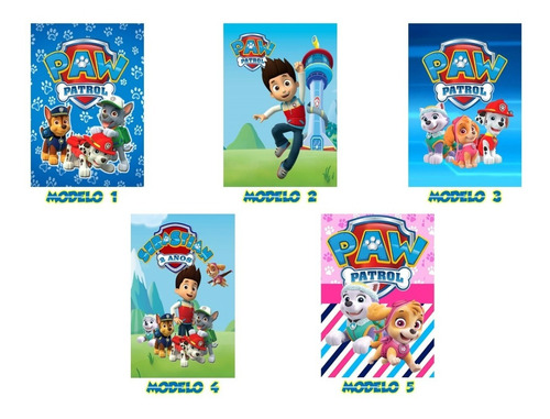 Morralito Dulcero De Paw Patrol 50 Pzs