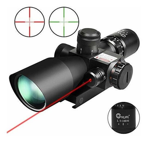 Miras Telescopicas Gamo Cvlife 2.5-10x40e Alcance Iluminado 