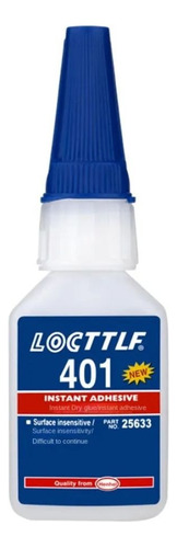 Loctite 401 Adhesivo Transparente 20 Ml
