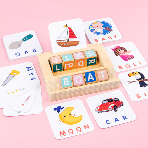 Juego De Mesa Novedoso Que Combina Letras Inglesas, Juguete