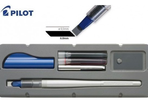 Pluma Caligrafica Pilot Lettering Parallel Pen 6 Mm
