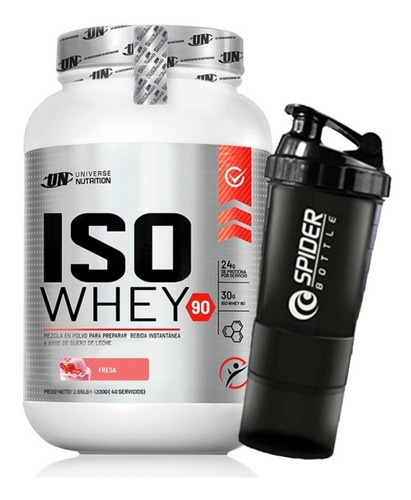 Iso Whey90 1.2kg + Shaker Smart + ¡ Delivery  Domicilio!