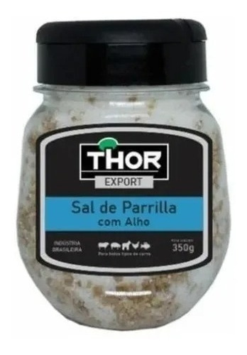 Sal De Parrilla Com Alho Thor 350g