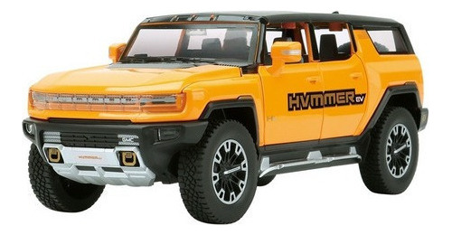 Carro De Coche Miniatura Black Mamba 1:24 Hummer Ev M [u]