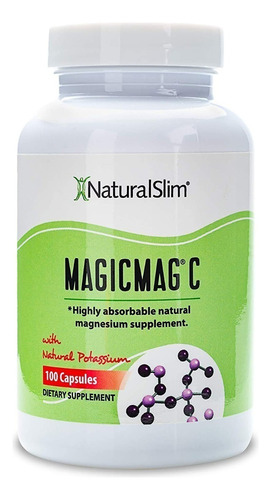 Magicmag Citrato Magnesio Antiestrés Naturalslim Capsulas