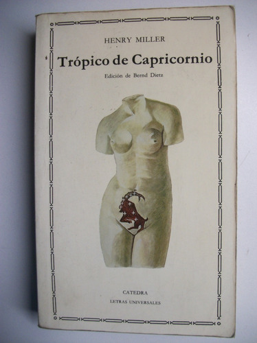 Trópico De Capricornio Henry Miller                     C133