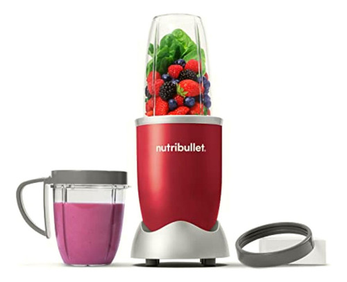Nutribullet Nbr-0804r-dl Personal Blender Plateado 6 Piezas,