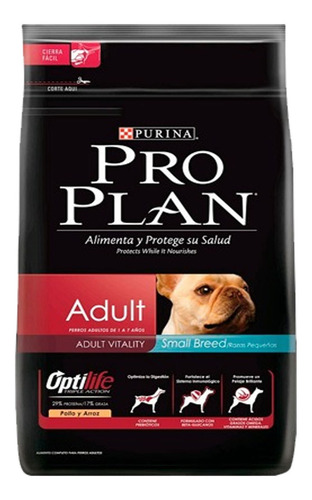 Imagen 2 de 7 de Ración Para Perro - Pro Plan Adulto Small 7,5 Kgs + Obsequio