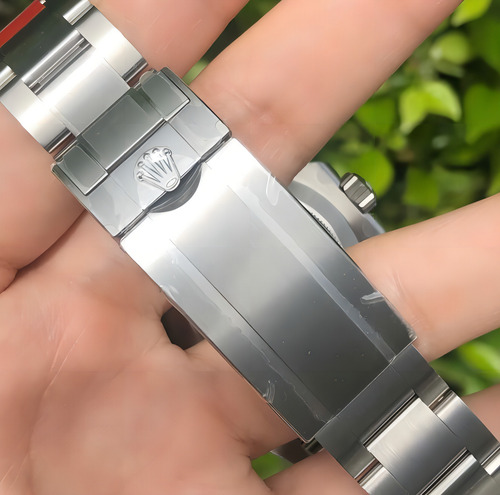 Rolex Submariner No Date Preto Automático Com Caixa E Docs Cor Da Correia Prateado