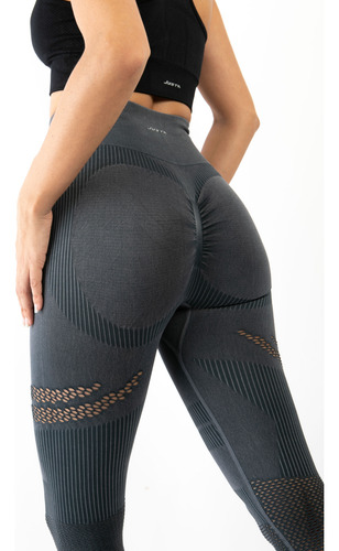 Calza Mujer Deportiva Importada Levanta Cola Justa Sport