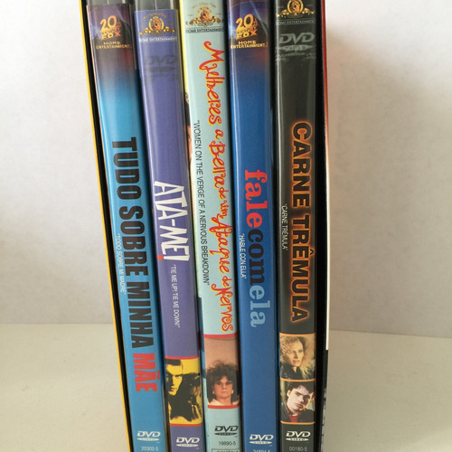 Dvd - Pedro Almodóvar - (box Contem 5 Filmes)