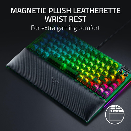 Teclado Mecânico Para Jogos Razer Blackwidow V4 75% Verde