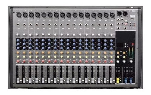 Consola Venetian Bx16b Audio Mixer Usb 16 Canales Efectos Eq