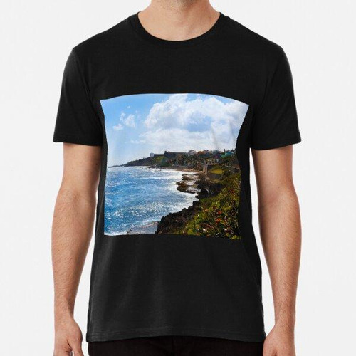 Remera Costa De San Juan, Puerto Rico Algodon Premium